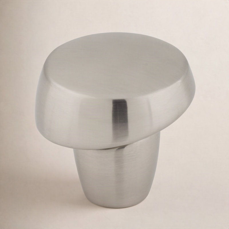 Florham 1 1/4" Diameter Round Knob, Brushed Satin Nickel