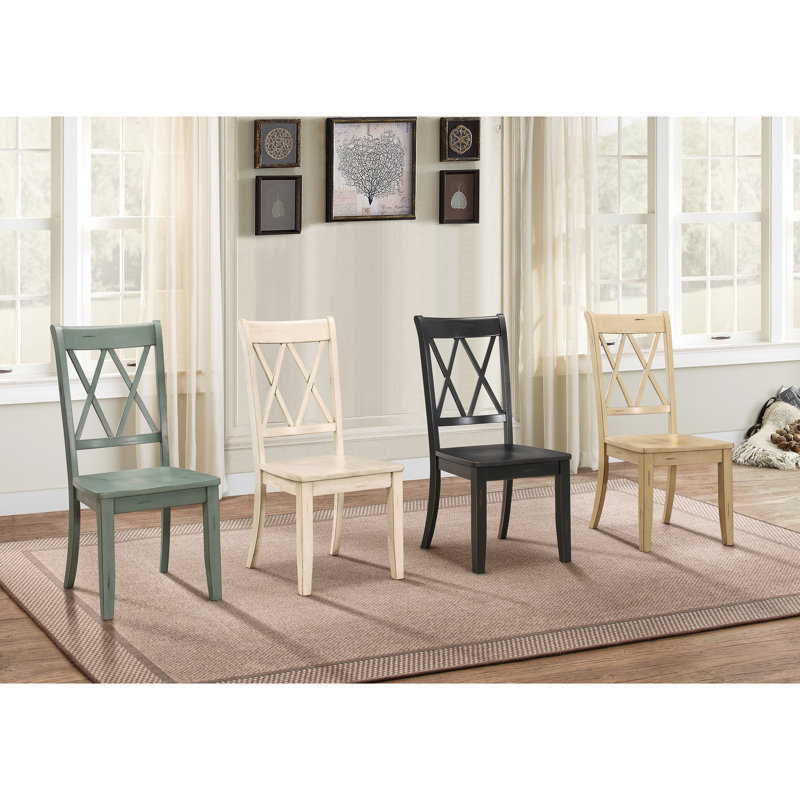 2 pièces, chaises transitionnelles, à manger, dossier, placage de pin, poids de la chaise 35 lb, chaises d'appoint 2, transitionnelles, hauteur 40 po