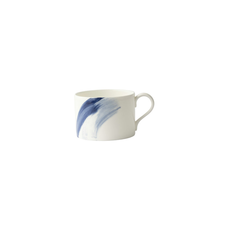 Brushstroke Bone China Teacup