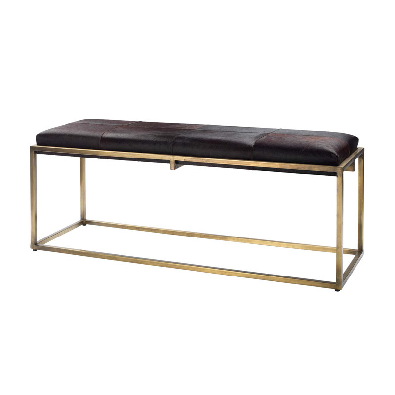 Banc Versa, Espresso / couleur unie