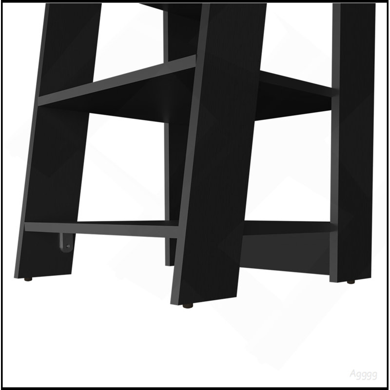 Bathroom Shelf Artesia, Bathroom, Black, Black