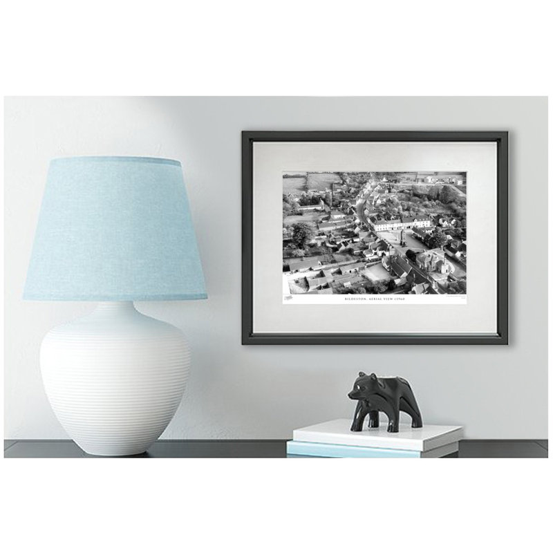 Bildeston, Aerial View C1960 - Single Picture Frame Print, 28cm H x 36cm W x 2.3cm D