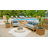 Outdoor Furniture Lakeside Patio Chat Chair with Sunbrella Cushions-70572028