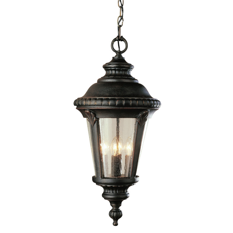 Robertson Outdoor Hanging Lantern, Black