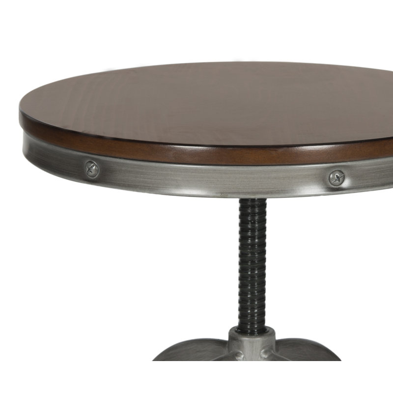 Tabouret de bar king city, Chêne brûlé
