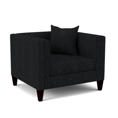 Fauteuil en polyester touffeté l 43 po Banelly
