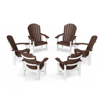 Ensemble de 6 chaises héritage Heritage Adirondack