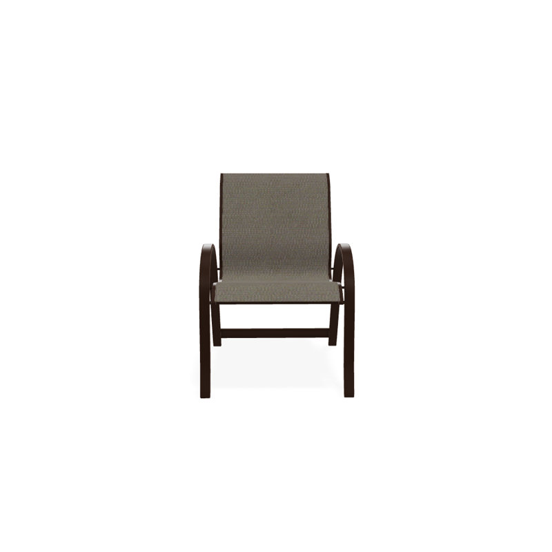 Aruba 1 Outdoor Dining Armchair, Kona