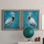 «Great Blue Heron I», ensemble de 2 peintures sur toile encadrées-950255318-950255327