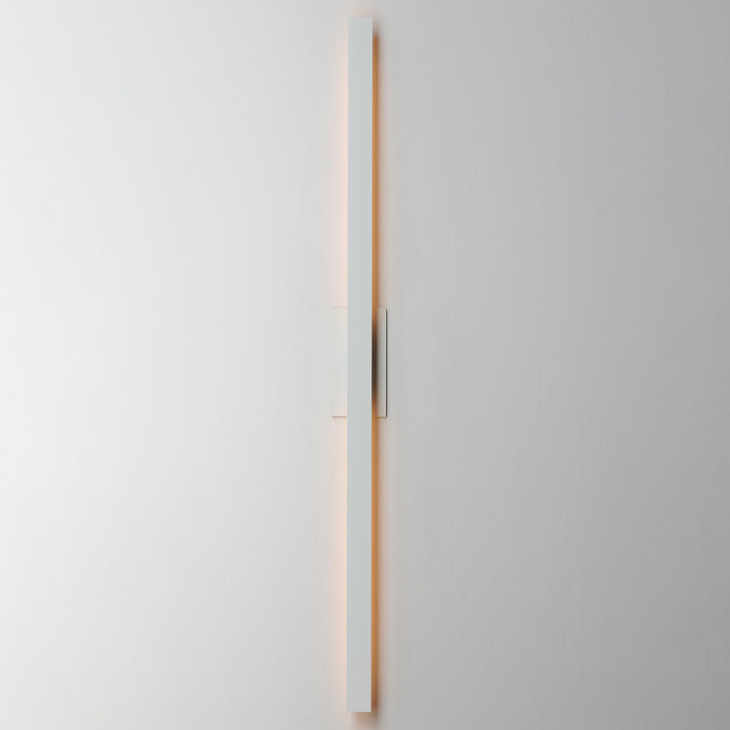 Chesnet-Outdoor Wall Mount, 96" H x 4.5" W x 2.75" D, White