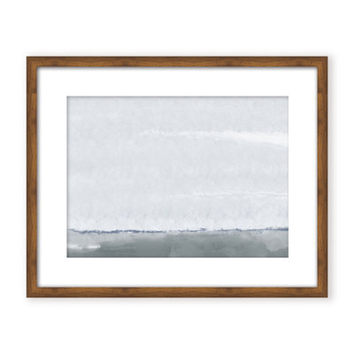 Coastal Retreat Silver Seas: Abstract Oceanscape