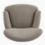 Fauteuil club rembourré Gerald Boucle-1776441726