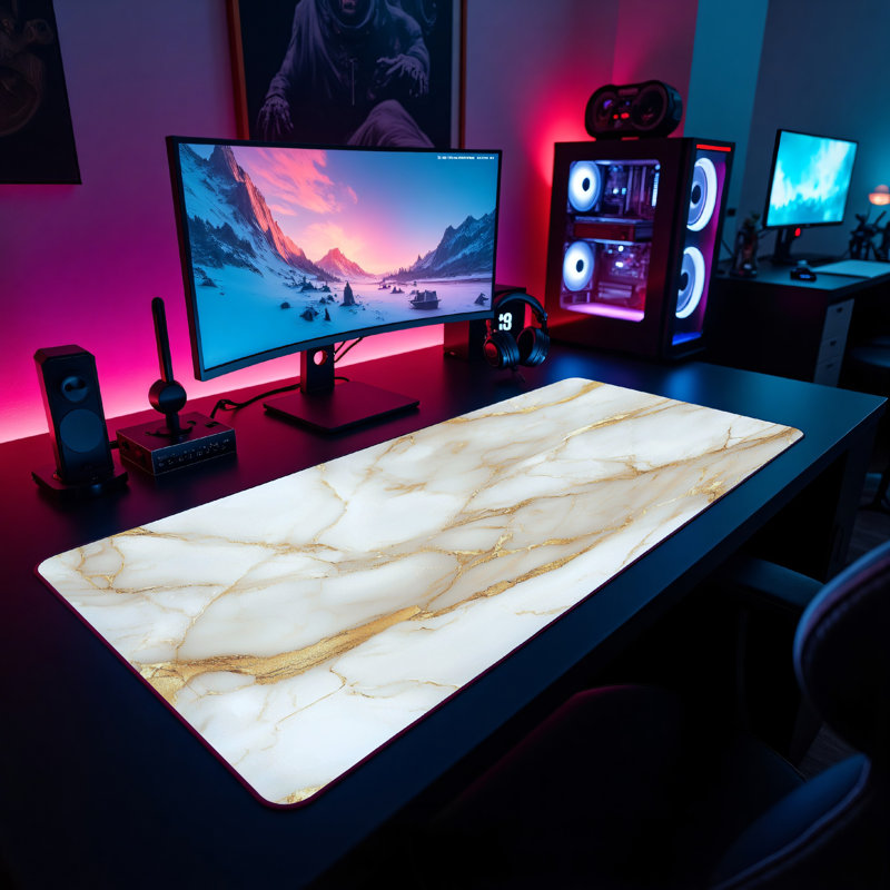 Polyester Desk Pad, 23.6x13.8