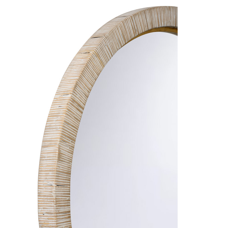 Stately Round Mirror