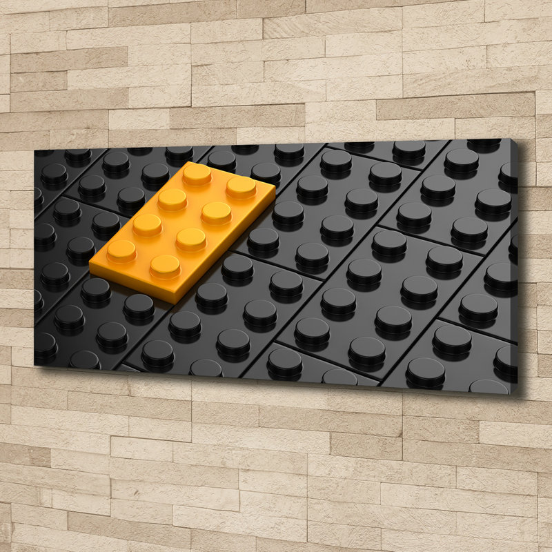 Lego Bricks - Wrapped Canvas Print