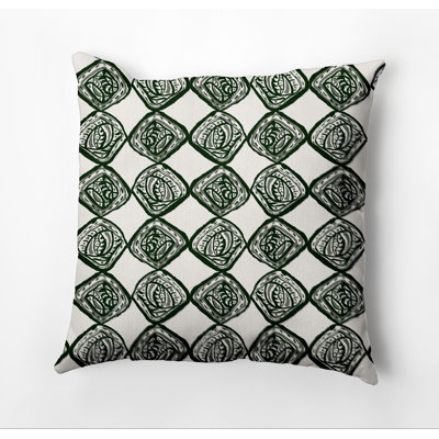 Geometric Reversible Throw Pillow