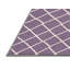 Tapis rose à motif treillis lavable à la machine-166235326