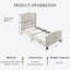 Structure de lit Teddy-2064657632