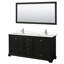 Ensemble de meuble-lavabo double 72 "avec miroir Deborah-51712409-80209400-97761502
