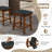 Nazariah Upholstered Counter Stool with Solid Wood Frame-145864502-145864503