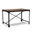 Metal Base Writing Desk