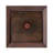 3 in x 3-7/8 in Solid Hardwood Square Bun Foot-51195810