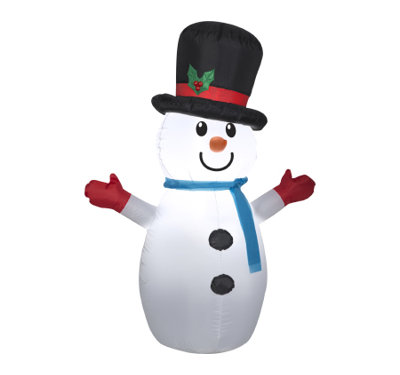Bonhomme de neige de Noël Gemmy