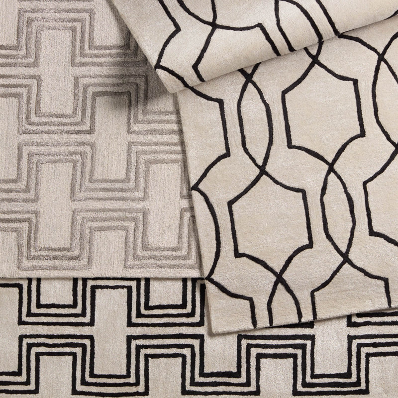 Rectangle Area Rug with Non-Slip Backing, Rectangle 9' x 12'