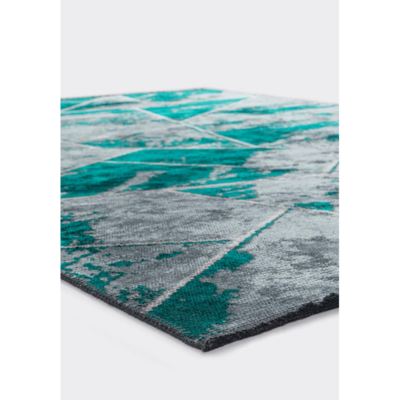 Rapture Geometric Shapes Area Rug, Rectangle 6'7" x 8'3"