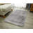 Enrica Soft Fluffy Gray Area Rug