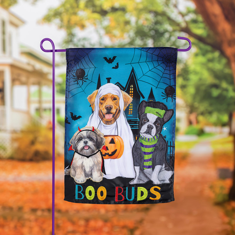 Drapeau de jardin Boo Buds
