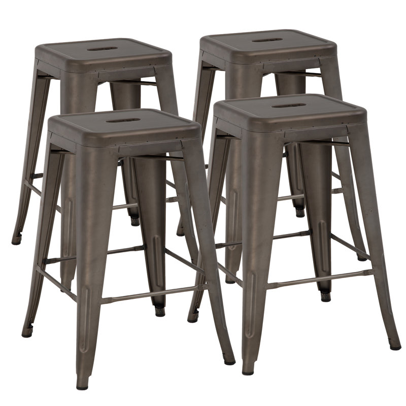 Tabouret de comptoir 24 po Cricklade, Bronze