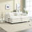 Zuri Chenille Fabric Upholstered 2-Seater Sectional Sofa with Ottomans-796484352