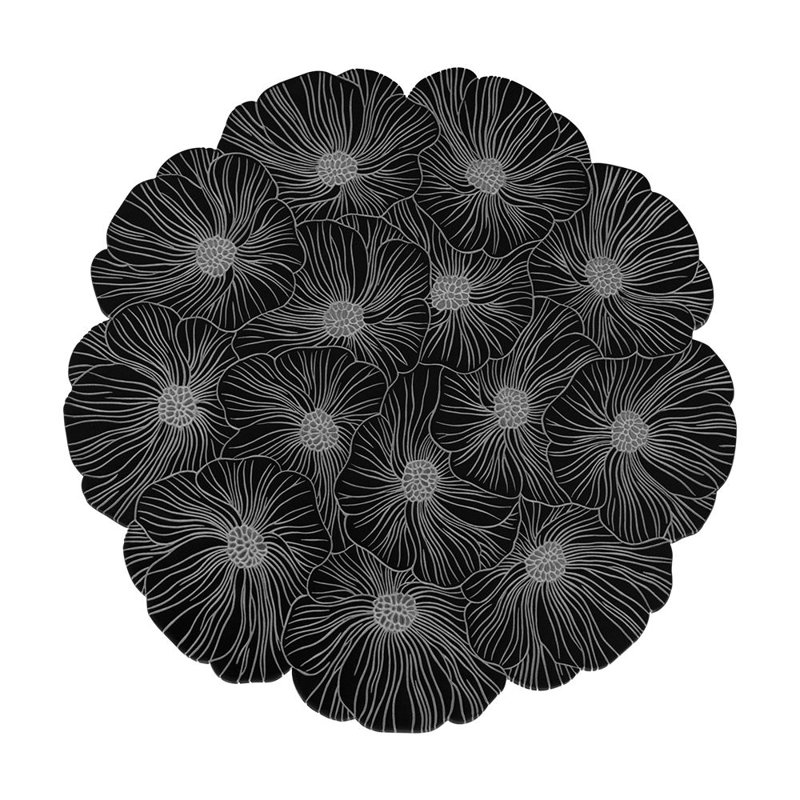 Bouquet Outdoor Side Table, Black