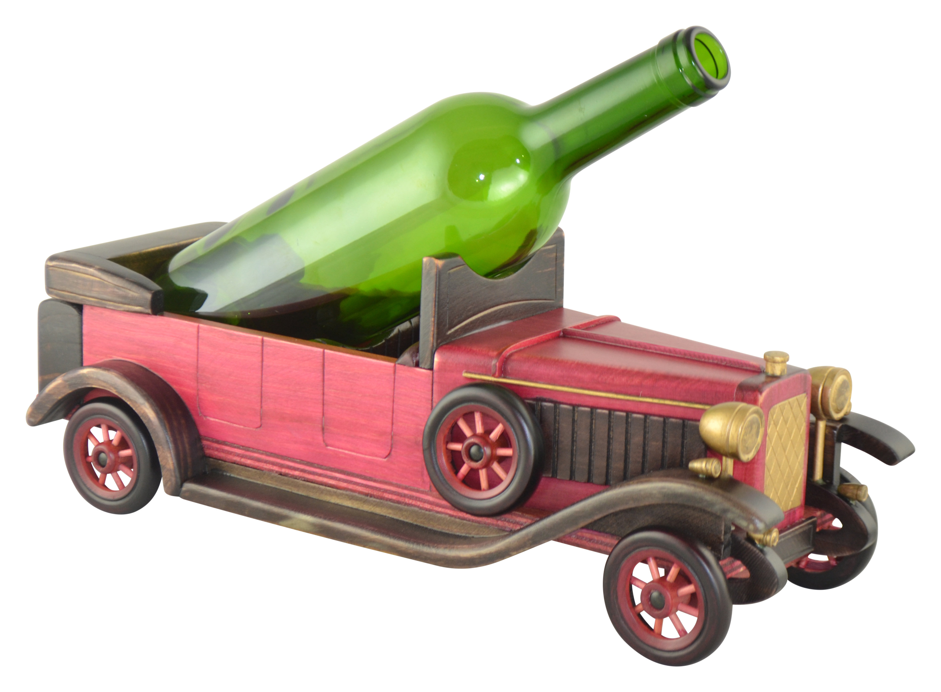Three Star Antique Car Wine Bottle Holder Wayfair