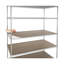 Tablettes ajustées 48 po x 18 po