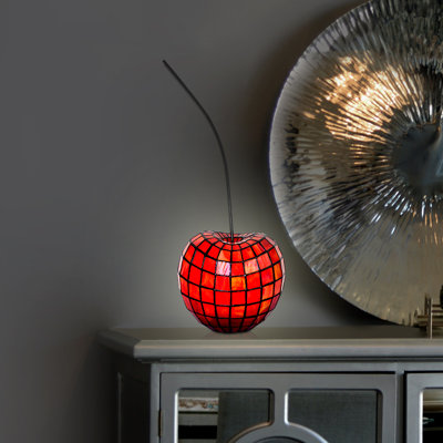 55 cm Tischleuchte Cherry