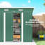 Outsunny 7 x 4ft Outdoor Storage Shed with Foundation Kit-128853605