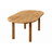 Farnam Oval Teak Extendable Outdoor Dining Table With Umbrella Hole , in. W in. D-22944322