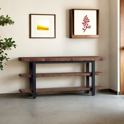 Retro Minimalist Console Table