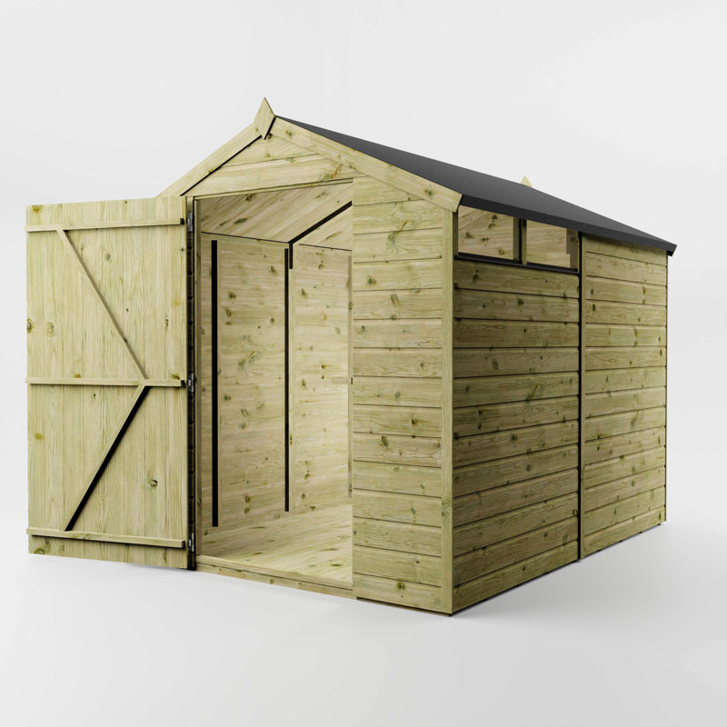 Mercia 8 x 6ft Shiplap Security Apex Shed