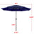 Glowacki 120” 3-Tier Vented Tilt Market Umbrella -1104532185