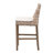 Radele Upholstered Counter Stool with Solid Wood Frame