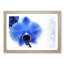 Blue Orchid in Abstract - Picture Frame Painting Print-55544162-55544163