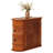 End Table with 2 Drawers, Narrow Accent Table for Living Room Bedroom, Brown