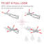 6' Artificial Pencil Christmas Tree, Slim Xmas Tree With 390 Realistic Branch Tips And Plastic Stand