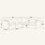 Canapé modulaire rembourré 5 pièces Winfree-178018351