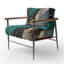 Crossreagh - Fauteuil d'appoint rembourré en marbre-418304017