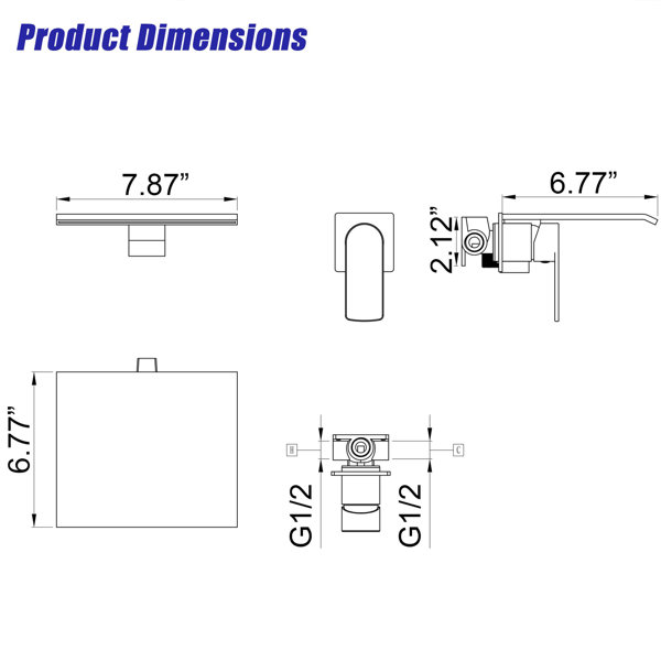 Dimensions du produit