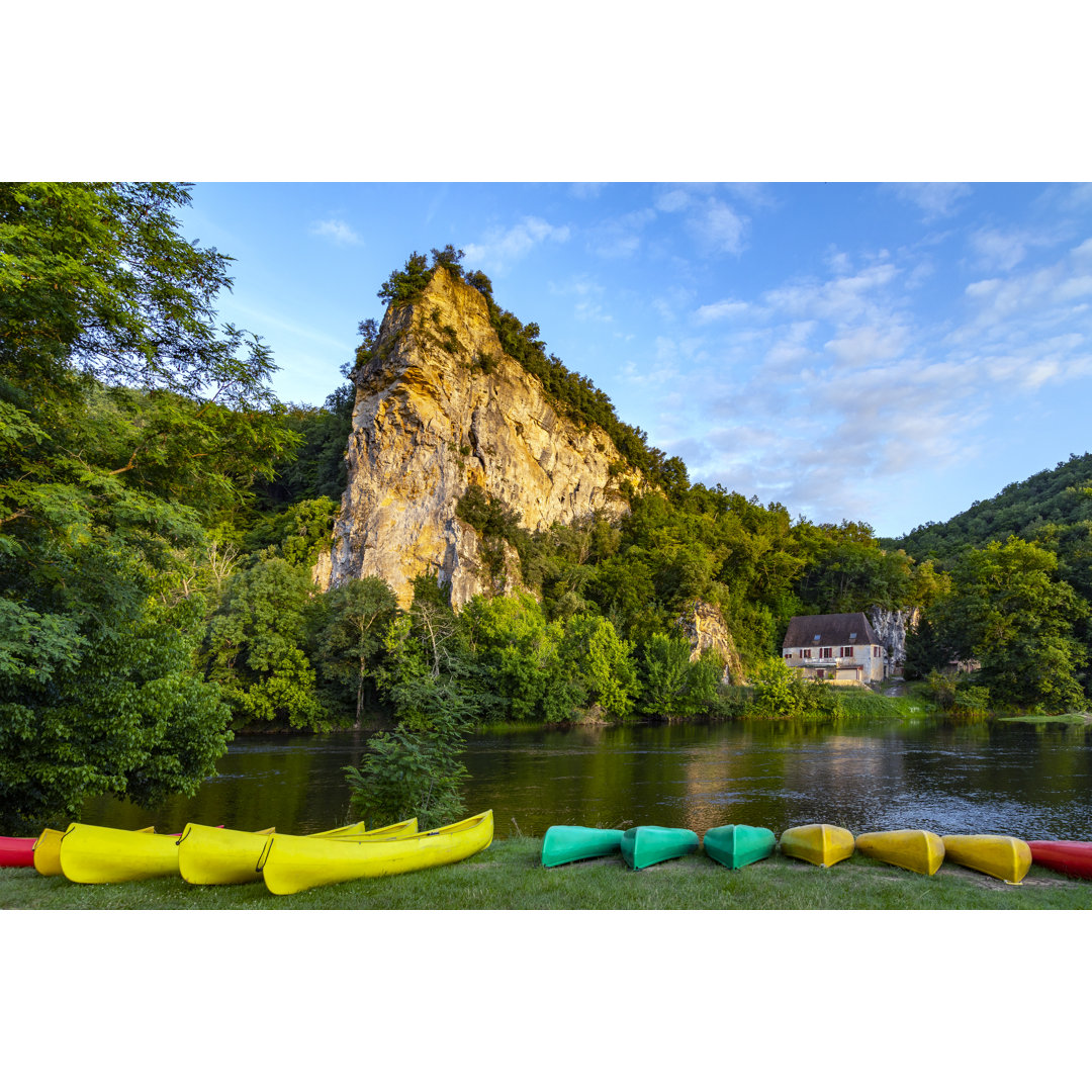 Dordogne Fluss, Frankreich von SteveAllenPhoto - Drucken